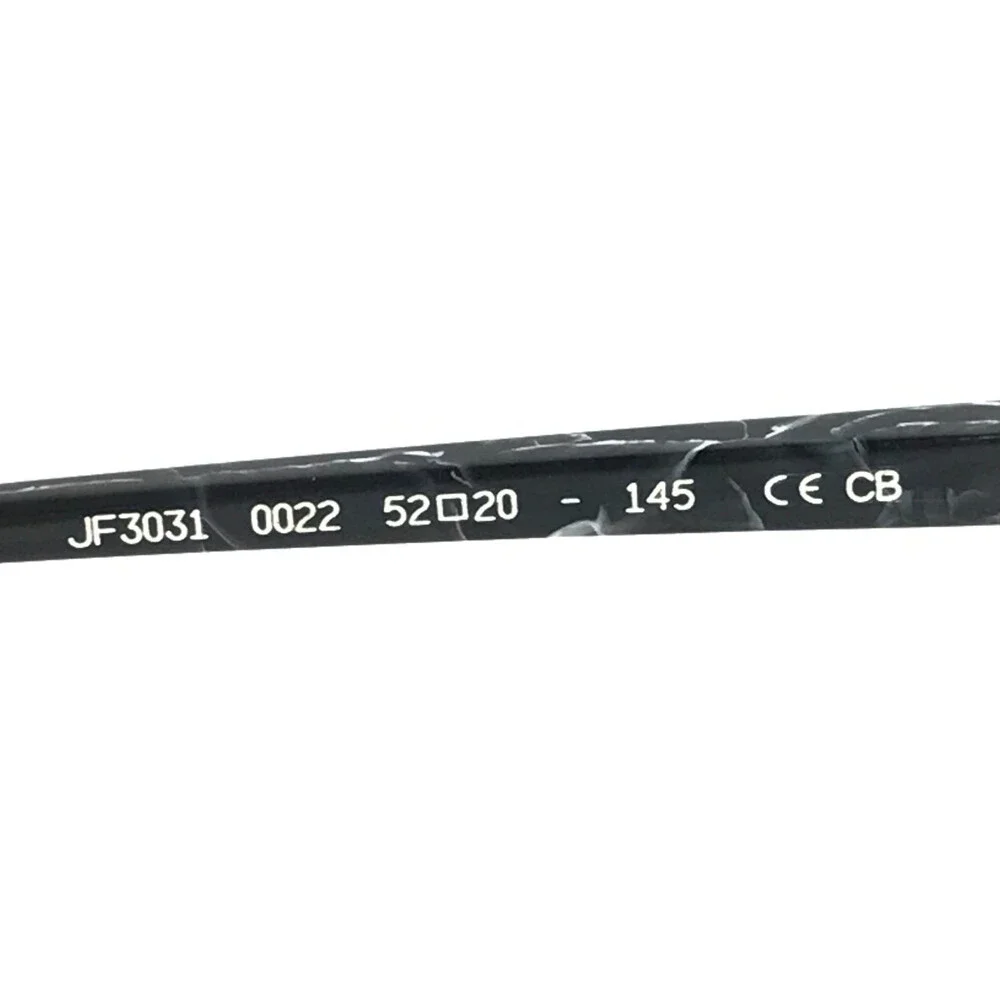 J. F. Rey Eyeglasses Frames JF3031 0022 Matte Black Blue White 52-20-145